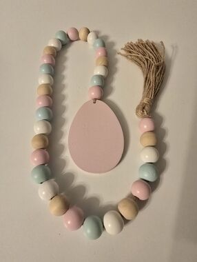 Easter Egg Mini Wood Garland